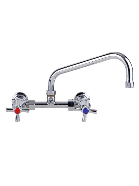 GLOBAL EC EXPOSED ADJUSTABLE WALL TAP w/- STANDARD SWIVEL OUTLET