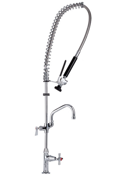 GLOBAL RINSE MATE PRE RINSE + ADD ON POT FILLER w/- CP SINGLE HOB TAP GLOBAL RINSE MATE PRE RINSE + ADD ON POT FILLER w/- CP SINGLE HOB TAP