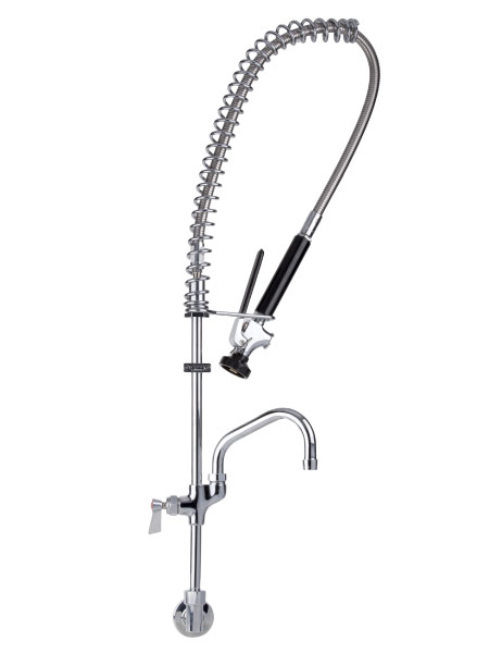 GLOBAL RINSE MATE PRE RINSE + ADD ON POT FILLER w/- CP WALL MOUNT ONLY GLOBAL RINSE MATE PRE RINSE + ADD ON POT FILLER w/- CP WALL MOUNT ONLY