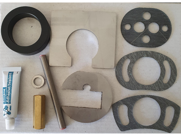 HOB DUAL BENCH TAP MOUNTING KIT